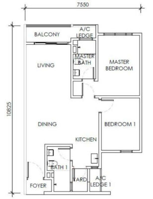 TypeA1 layout